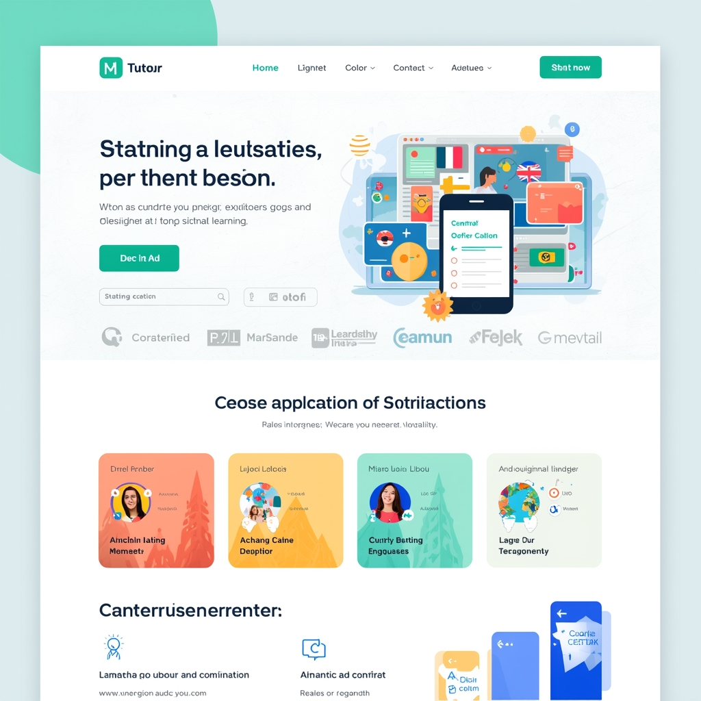 UI/UX Design workspace with modern tools and creative process